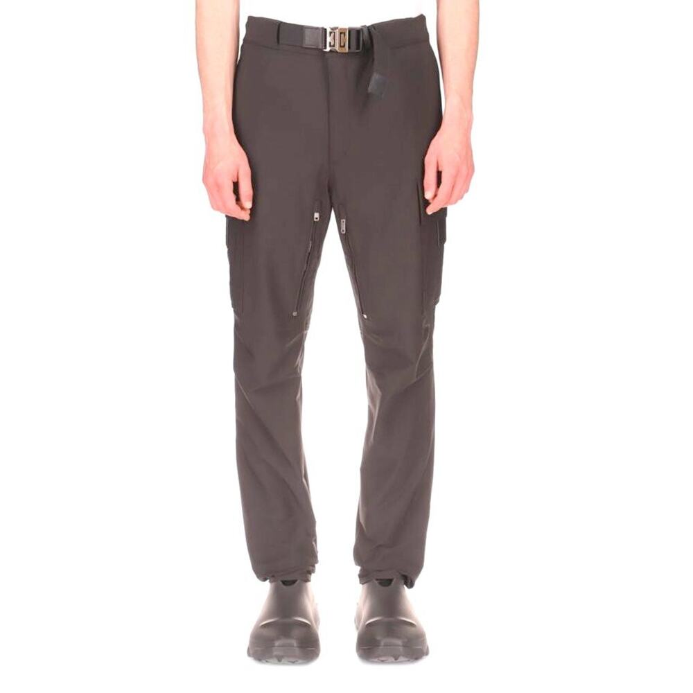 $1,995 NWT Givenchy Multi Pocketed Black Belted Black Cargo Pants Size 36/52